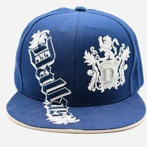 Dallas Texas Fitted Hat XXL Blue Flat Cap By Top Pro